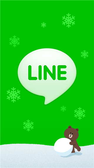 LINEの起動画面