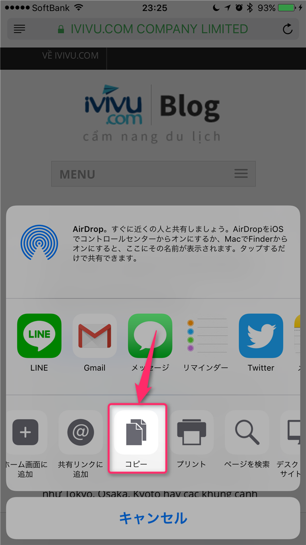 Iphone ウェブサイトを日本語に翻訳する手順メモ