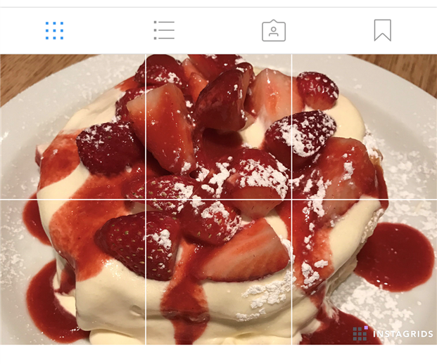 Instagram 写真を３枚 ６枚 ９枚に分割して投稿できる Instagrids の使い方