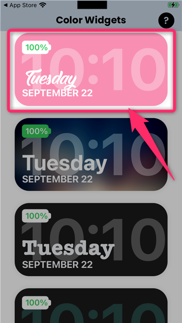 Ios14 Color Widgets カラーウィジェット の使い方 オシャレな時計を表示する設定方法