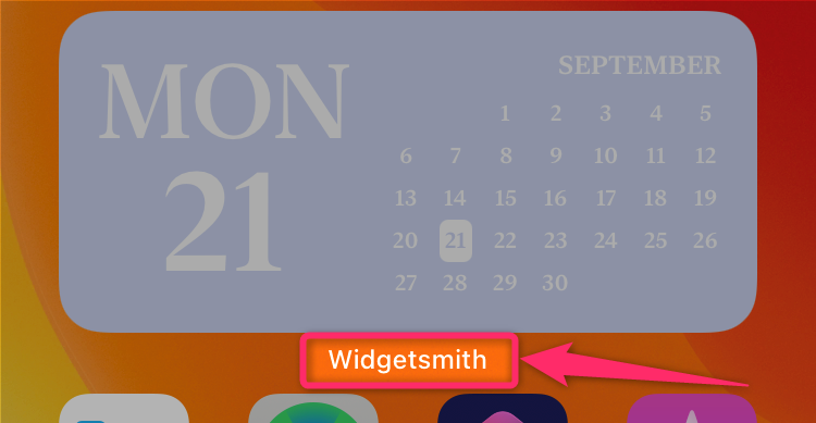 Ios14 ウィジェットの下に表示される Widgetsmith という文字を消す方法はないの 名前を変更する方法はないの について